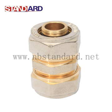 Pex-Al-Pex Fitting / Straight Coupling Fitting para Pex-Al-Pex Pipe